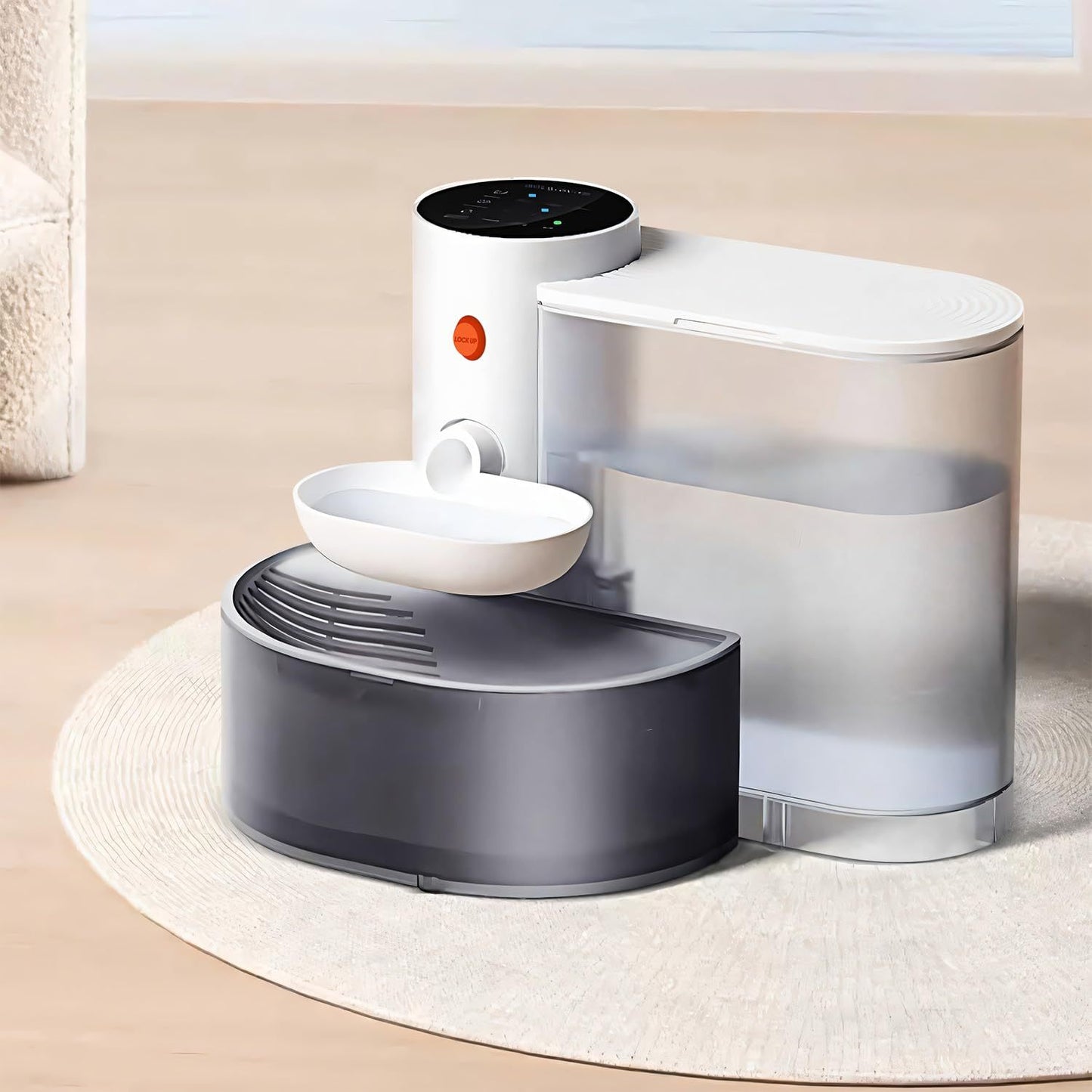 Smart Pet Water Fountain – USB Rechargeable, 3L Auto-Refill, No Filter Needed (For Cats & Dogs)