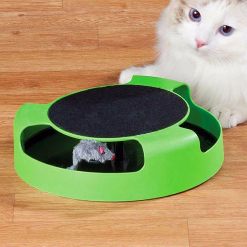 Automatic Interactive Cat Toy – USB Rechargeable, Motion-Activated Play for Indoor Cats