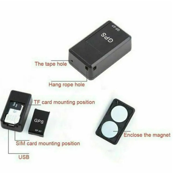 Mini Magnetic GPS Tracker β Real-Time Vehicle Locator for Cars, Trucks & Motorbikes