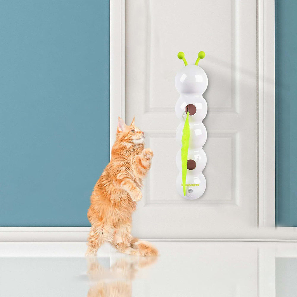Automatic Interactive Cat Toy – USB Rechargeable Motion-Activated Tail Teaser