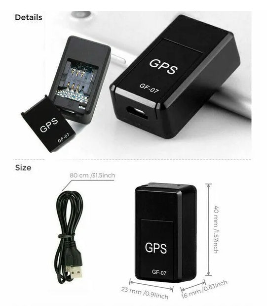 Mini Magnetic GPS Tracker β Real-Time Vehicle Locator for Cars, Trucks & Motorbikes