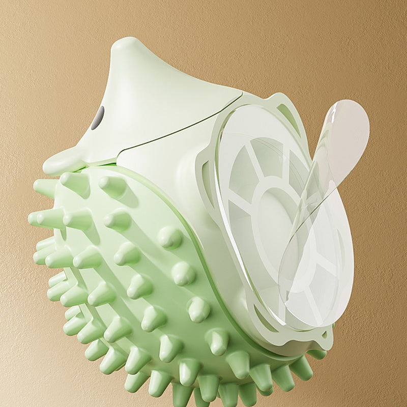 Self-Grooming Wall Brush for Cats – Corner Massager & Hair Remover