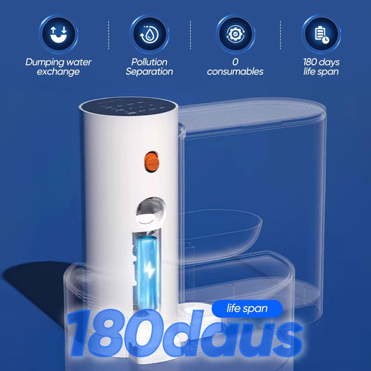 Smart Pet Water Fountain – USB Rechargeable, 3L Auto-Refill, No Filter Needed (For Cats & Dogs)