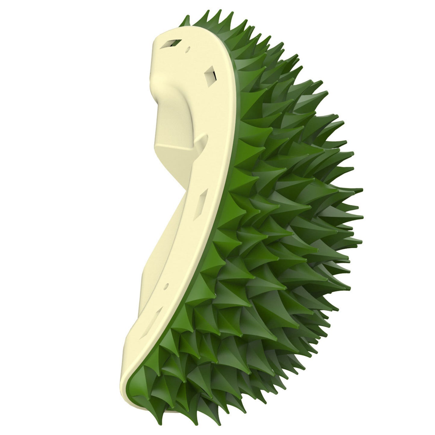 Durian Self-Grooming Cat Brush – Wall Corner Massager & Slow Chew Toy for Pets