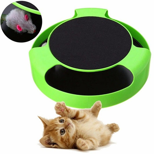 Automatic Interactive Cat Toy – USB Rechargeable, Motion-Activated Play for Indoor Cats